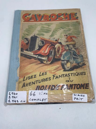 GAVROCHE 
1940, 1941, 1942.
Included is the...
