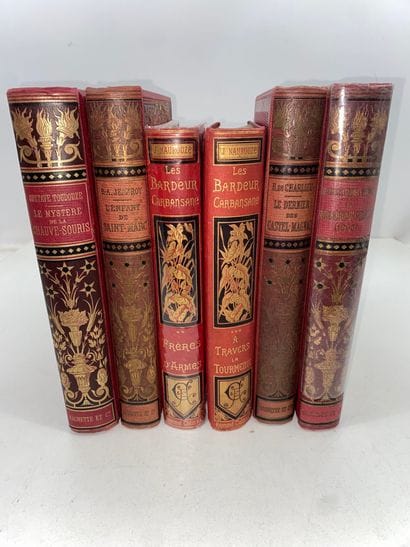 Lot de 6 livres de Prix, cartonnages d’éditeurs...