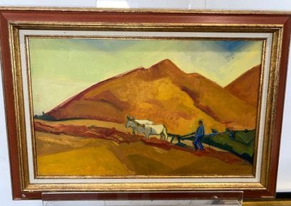 Pierre GUASTALLA (1891-1968)
Le labour
Huile...