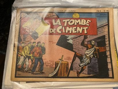 Important lot de BD italiennes :
Vita di...