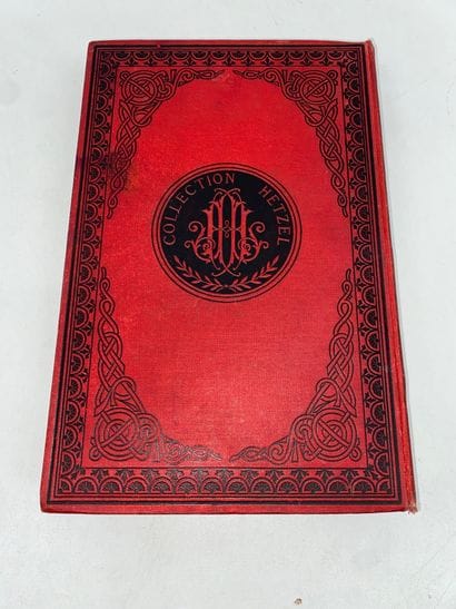 Jules, VERNE 
P’tit Bonhomme
Grand in-8 illustré.
Cartonnage...