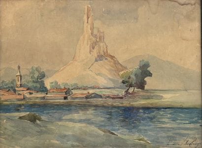Fernande PLOERCHINGE
Paysage du Sud
Aquarelle...