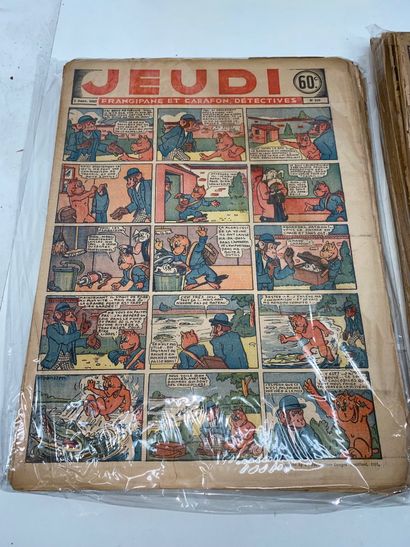 JEUDI-MATIN, JEUDI, JEAN-PIERRE 
Lot consisting...
