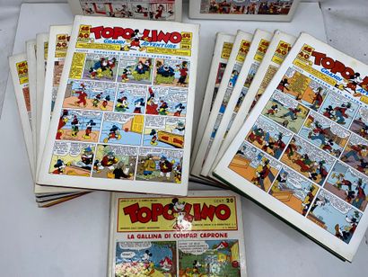 TOPOLINO 
A set of 15 Topolino comic books.
Published...