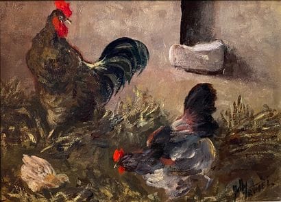 Nelly TRUMEL (1938-2018) 
- Bords de Loire...
