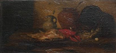 Philippe ROUSSEAU (1816-1887)
Nature-morte...