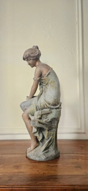 Alfred FORETAY d'après
Hirondelle blessée
Sculpture...