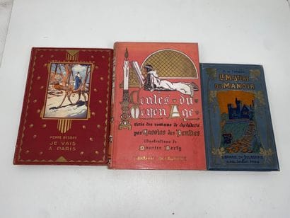 Lot de 9 livres d’enfants, cartonnages d’éditeurs...