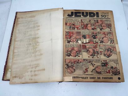 THURSDAY 
Set consisting of 3 bound volumes:...