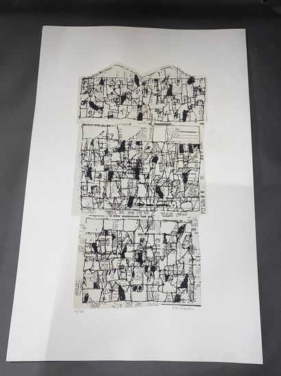 François DILASSER (1926-2012) 
Untitled
Set...