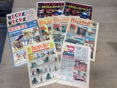 Important lot de BD et livres d’enfants,...