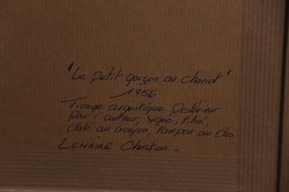 Christian LEMAIRE (1932-)
Le petit garçon...