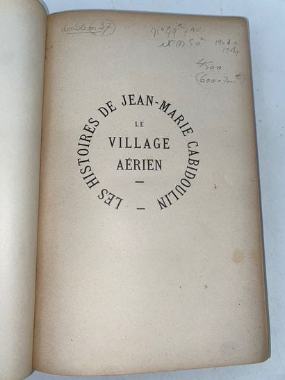 Jules, VERNE 
Le Village aérien/Les histoires...