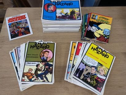 Lot de bd italiennes, comprenant : 
-	15...