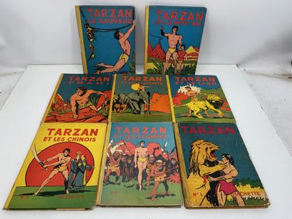 TARZAN et divers 
Lot comprenant :
-	Tarzan,...