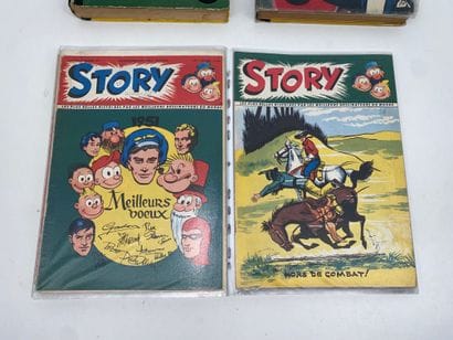 STORY 
Suite de 8 albums (numéros 5/6/7/8/9/10/11/12).
On...