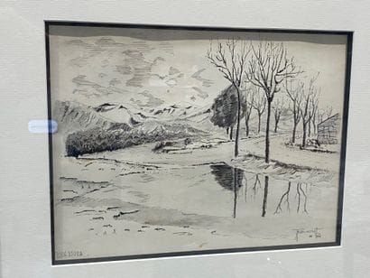 Paul TREMOLET (XXe siècle)
Djurdjura (1981)
Encre...