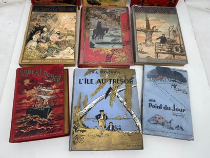 Set of 9 children's books with hardcovers...