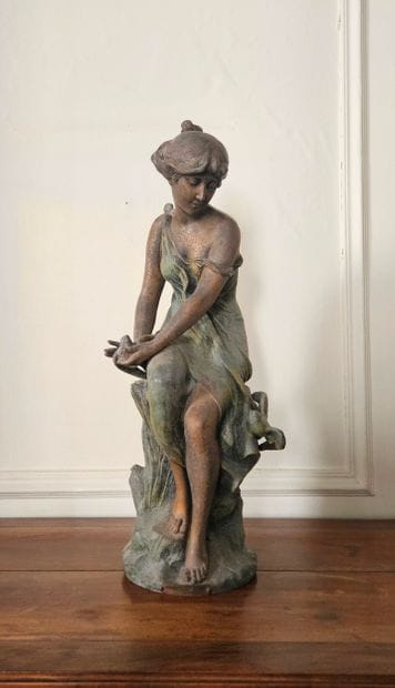 Alfred FORETAY d'après
Hirondelle blessée
Sculpture...