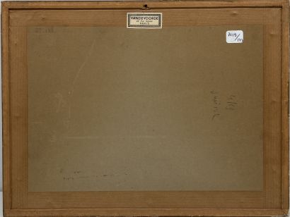 Ecole du XIXème s.
Weinstadel à Nuremberg
Mine...