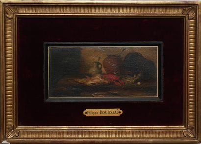 Philippe ROUSSEAU (1816-1887)
Nature-morte...