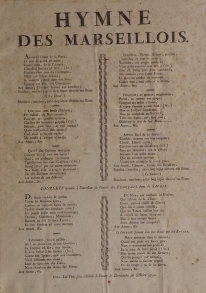 Claude Joseph ROUGET DE LISLE (1760–1836)
Hymn...