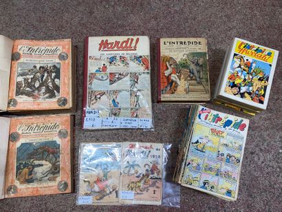 Lot comprenant :
-	1 volume Hardi ! 1937...