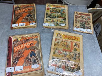 JUMBO 
Ensemble comprenant : 
-	Année 1935,...
