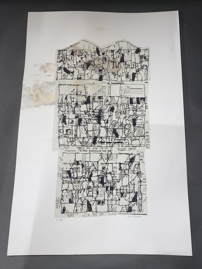 François DILASSER (1926-2012) 
Untitled
Set...