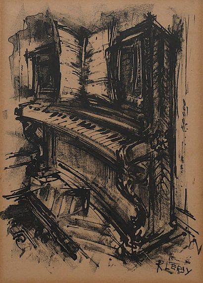 Roger LERSY (1920–2004)
- The Glass
Etching...