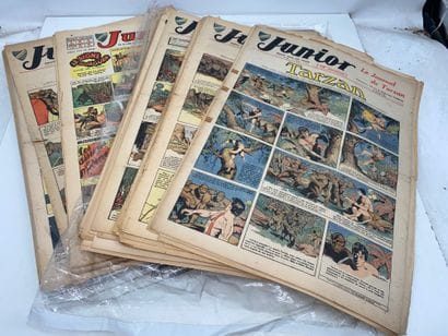 Lot comprenant :
-	Junior, le journal de...