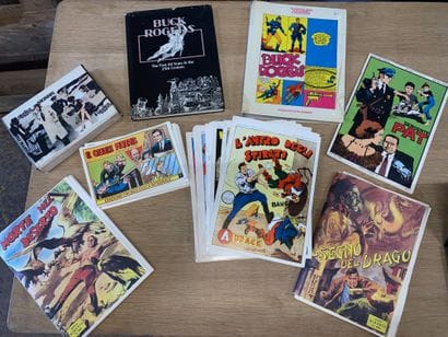 IL VITTORIOSO :
Lot de BD italiennes, comprenant...