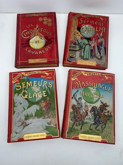 Paul d’IVOI:
A set of 4 books, including:
-...