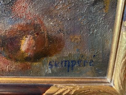 Flavien SEMPERE (1936-) 
Nature morte aux...