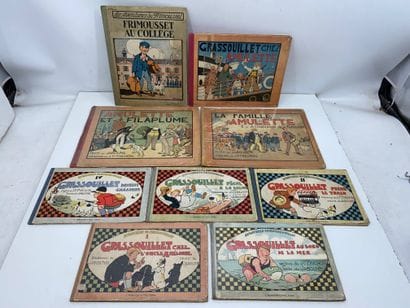 Lot de 17 albums illustrés par J.P. PINCHON.
Aventures...