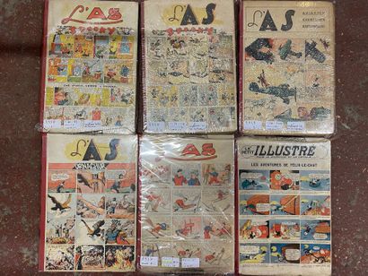 Lot comprenant :
-	4 albums Mon Journal.
-	3...