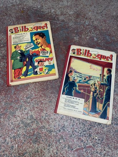 Lot comprenant :
-	Tarzan (année 1941, numéro...