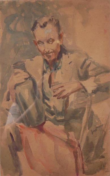 Richard DURANDO TOGO (1910- ?)
Portrait d’homme...