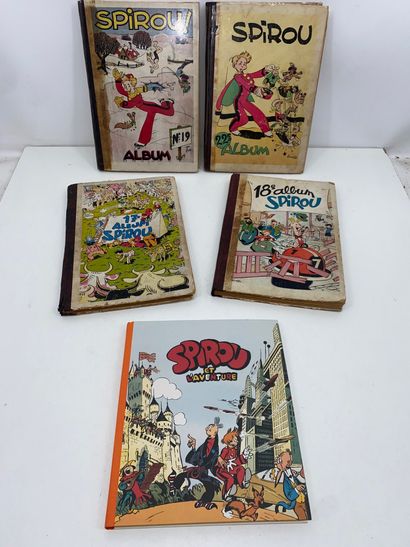 SPIROU 
-	BD hebdomadaire (1947 à 1952) (manque...