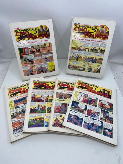 Lot comprenant : 
-	15 albums Prince Valiant,...