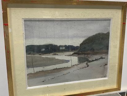 Jean FREOUR (1919-2010)
Bras de mer
Aquarelle...