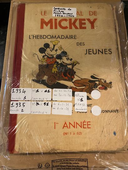 LE JOURNAL DE MICKEY, LE JOURNAL DE SPIROU...