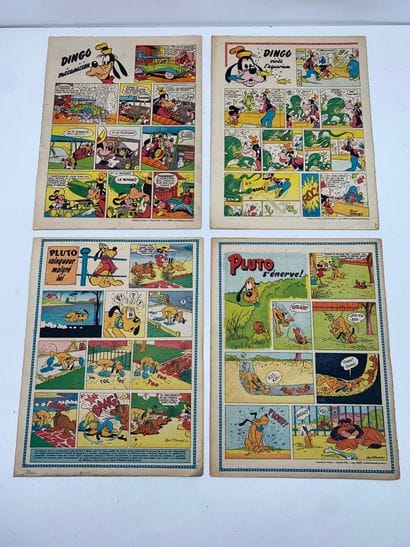MICKEY 
Lot comprenant :
-	Le Journal de...