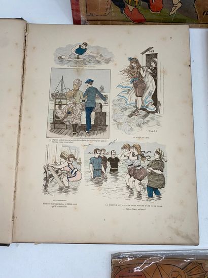 Lot consisting of: 
- *Linette and Her Soldier*,...