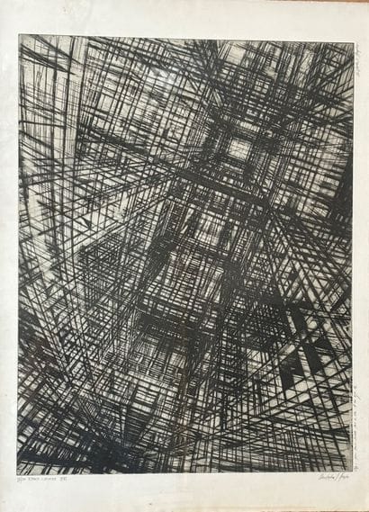 Contemporary Art
Curved Space
Etching, titled,...