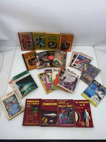 SCIENCE-FICTION et Divers :
Lot comprenant...