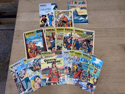 Important lot de BD et livres d’enfants,...