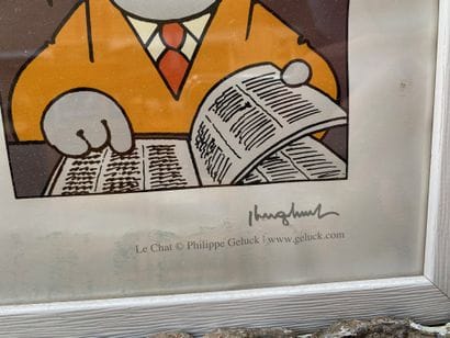 Philippe GELUCK (1954-) 
Les Michon (2013)
Sérigraphie.
Edition...