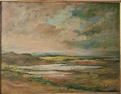 Ecole contemporaine
Paysage
Huile sur toile...