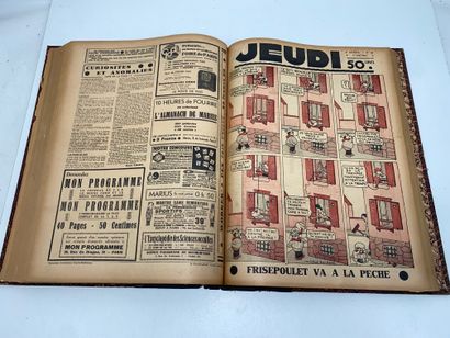 THURSDAY 
Set consisting of 3 bound volumes:...
